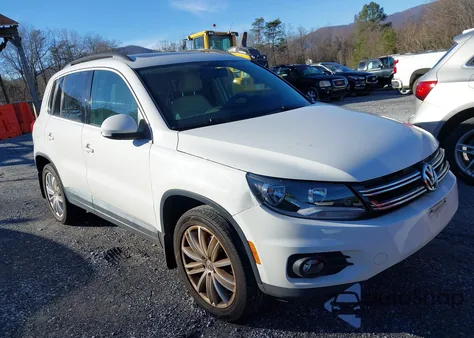 2014 Volkswagen Tiguan Sel from USA, damaged, VIN WVGAV3AX1EW534000